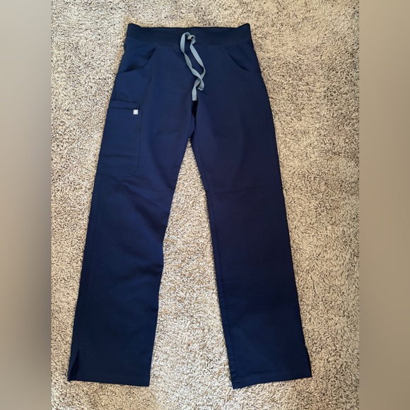Figs Kade Navy Scrub Pants worn 1x size XS - Picture 1 of 4